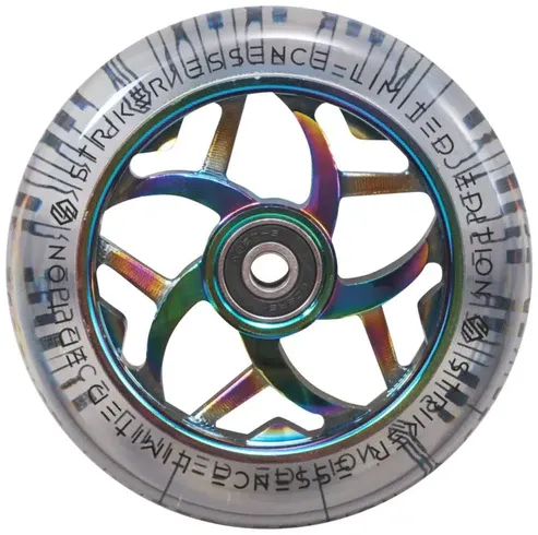 Striker Essence V3 Clear Pro Scooter Wheel Rainbow (1)