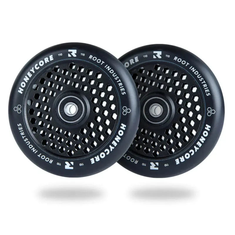 Root Industries HoneyCore 110mm Wheels - Black/Black Root Industries HoneyCore 110mm Wheels - Black/Black