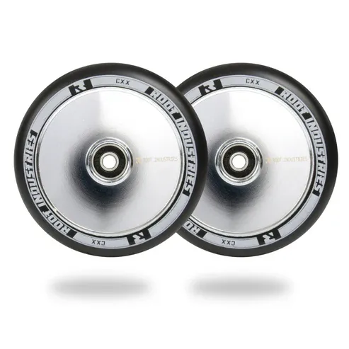 Root Industries AIR 120mm Wheels - Black/Mirror Root Industries AIR 120mm Wheels - Black/Mirror