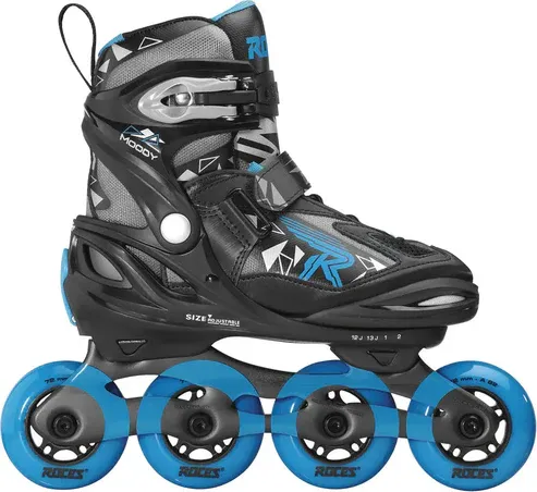 Roces Moody TIF Kids Inline Skates Black/Astro Blue
