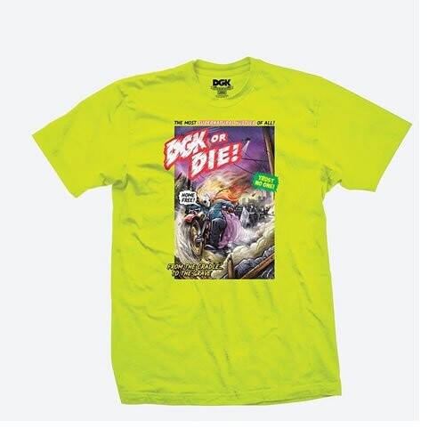 DGK Rider T-Shirt - Safety Green DGK Rider T-Shirt - Safety Green