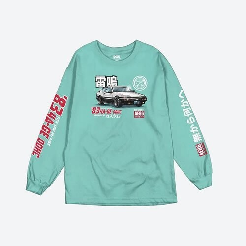 DGK Tuner T-Shirt Long Sleeve - Celadon DGK Tuner T-Shirt Long Sleeve - Celadon