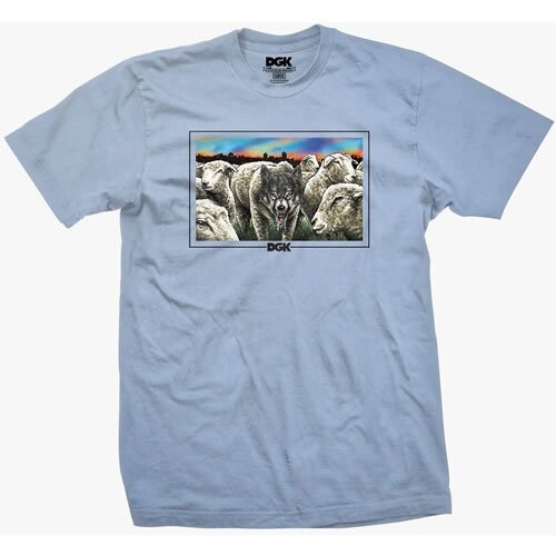 DGK Wolf T-shirt - Powder Blue DGK Wolf T-shirt - Powder Blue