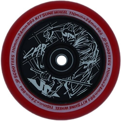 JP Kitsune Pro Scooter Wheel - 110mm - Louis Mathieu-Rivière - Red (1) JP Kitsune Pro Scooter Wheel - 110mm - Louis Mathieu-Rivière - Red (1)