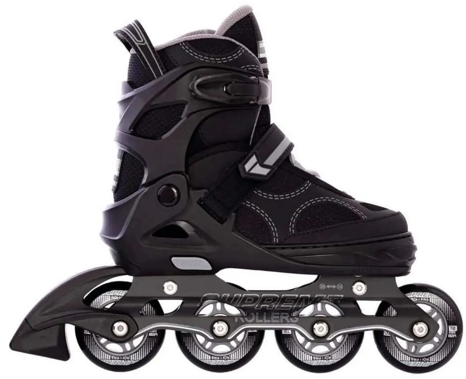 Supreme Venice Kids Inline Skates - Black/Grey Supreme Venice Kids Inline Skates - Black/Grey