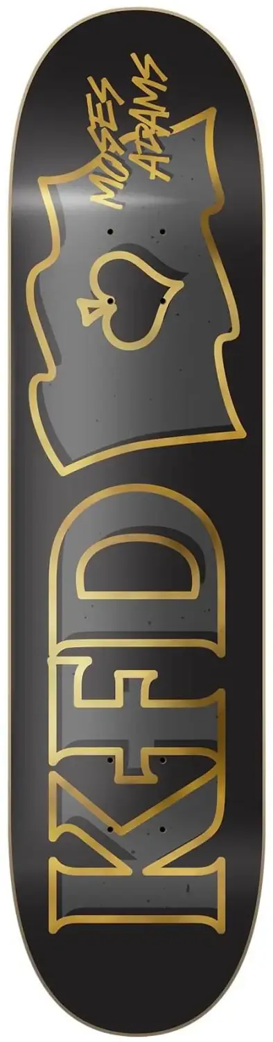 KFD 3D Moses Adams 8 KFD 3D Moses Adams 8" Pro Skateboard Deck