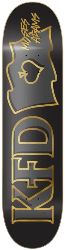 KFD 3D Moses Adams 8" Pro Skateboard Deck
