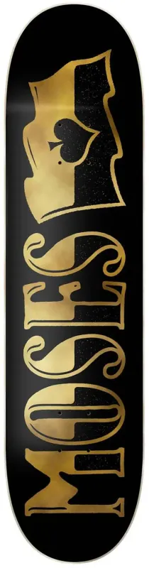 KFD Flagship Gold Moses Adams 8.25" Pro Skateboard Deck