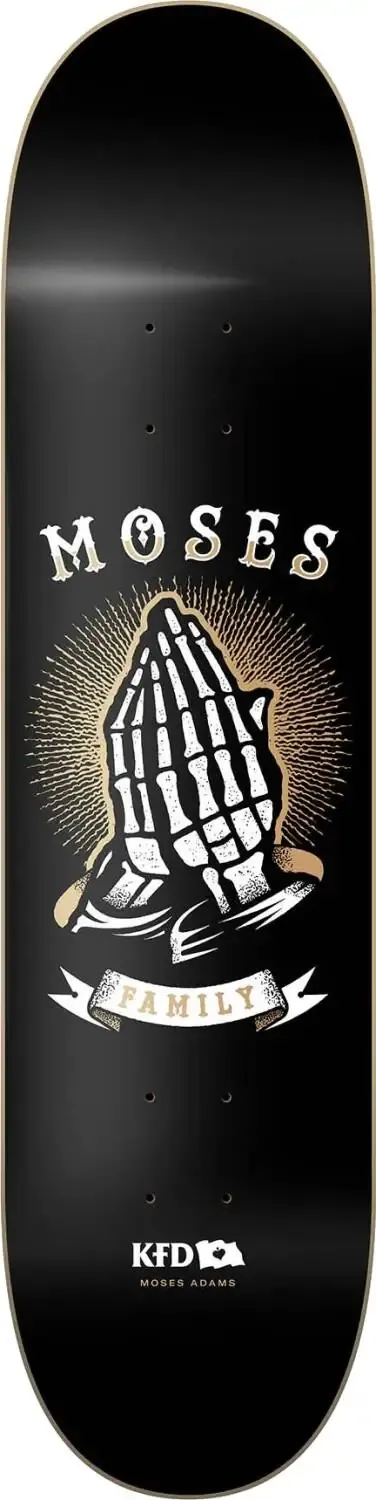 KFD Family Moses Adams 8 KFD Family Moses Adams 8" Pro Skateboard Deck