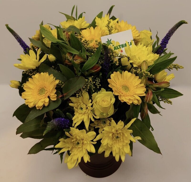 Gemengd geel boeket
