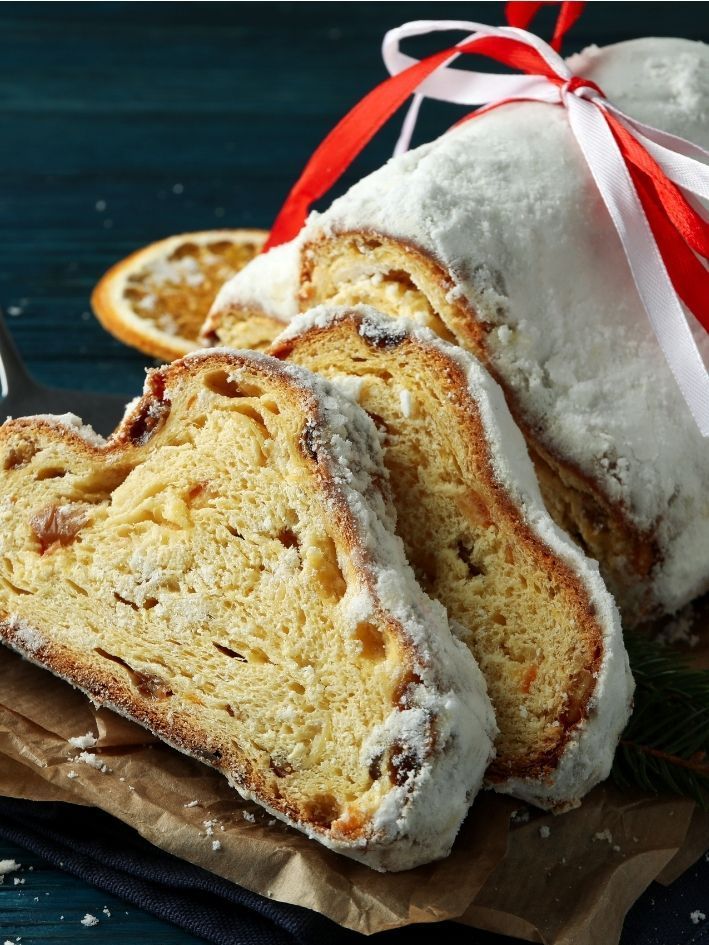 Marzipan Stollen