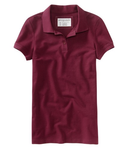Camisa Tipo Polo Vino Aeropostal