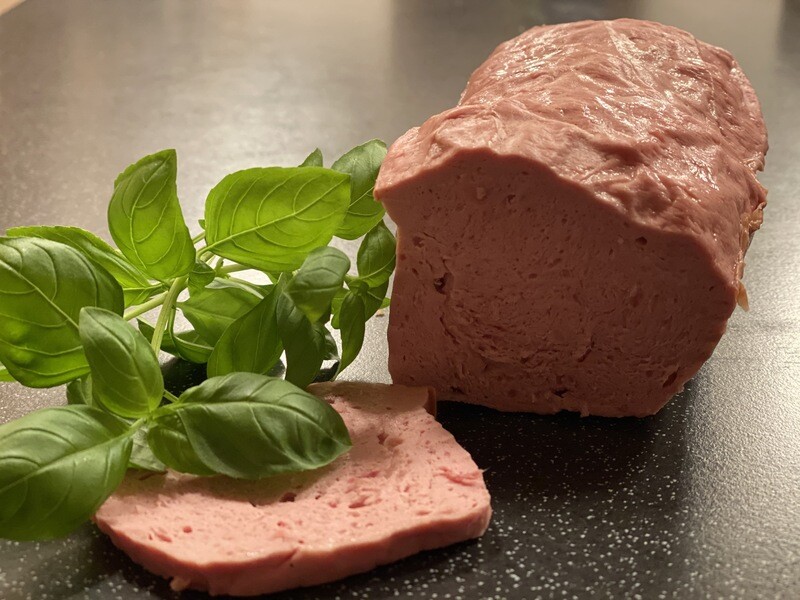 Unser feiner Wollschwein Leberkäse