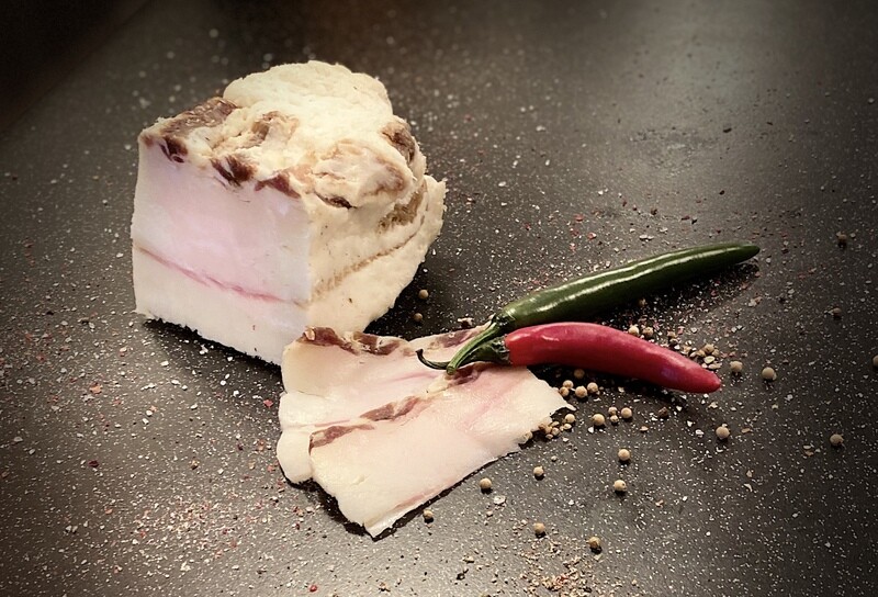 Kristallspeck- Wollschweinspeck 0,5 kg