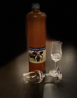 Wollschwein Tropfen, so ein guter Schnaps!! 1L