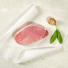 Mangalitza Schnitzel, schönes Fleischstück. Ideal für Schnitzel oder Kurzgebratenes, 1KG am Stück