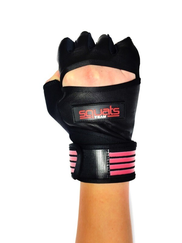 SQUATSTEAM Fitness Gloves (Coral) SQUATSTEAM Fitness Gloves (Coral)