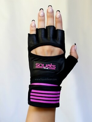SQUATSTEAM Fitness Gloves (Purple)