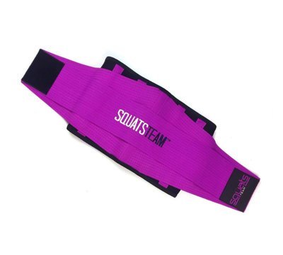 SquatsTeam Fitness Belt  (Neon Purple)