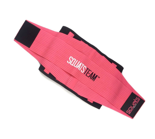 SquatsTeam Fitness Belt (Coral) I SquatsTeam Fitness Belt (Coral) I