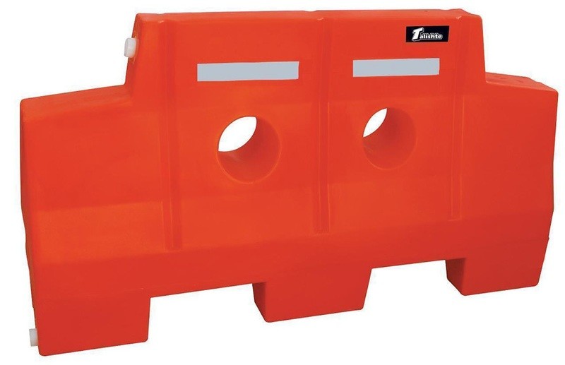 Separador Vial plastico color Naranja o Verde, con estabilizador UV