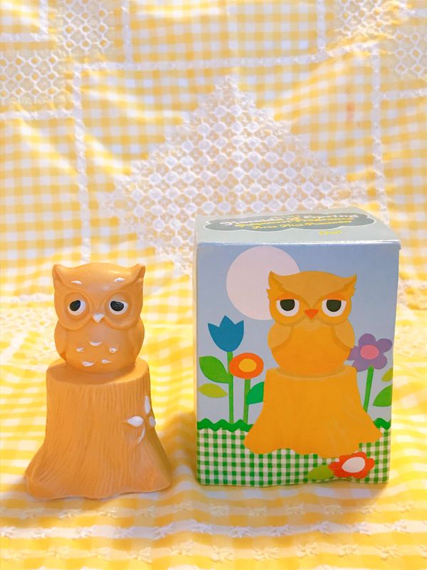 Vintage AVON Heralds of Spring Potpourri Fragrance - Owl (1981)