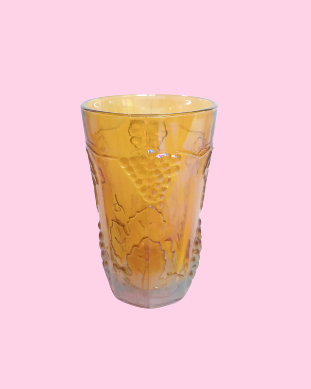 Vintage Carnival Juice Glass