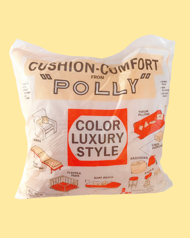 Vintage Cushion-Comfort from &quot;Polly&quot; 12 Inches by 12 Inches