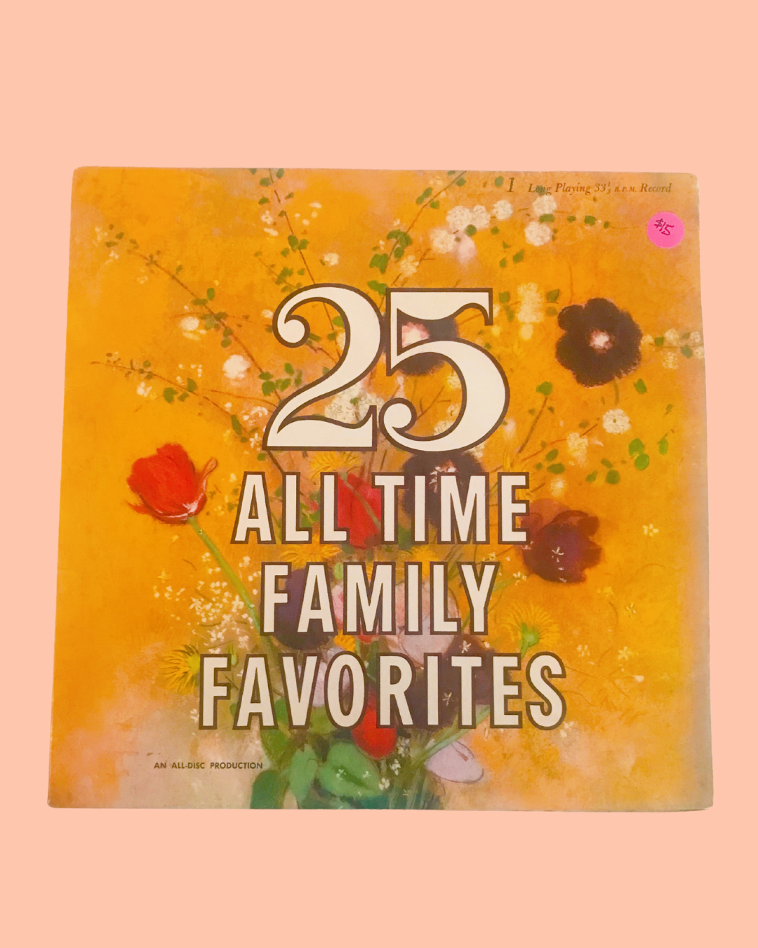 Vintage 25 All Time Family Favorites (1960&#39;s)