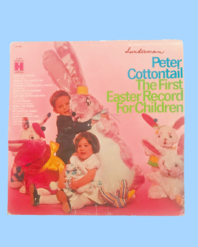 Vintage Peter Cottontail The First Record for Children