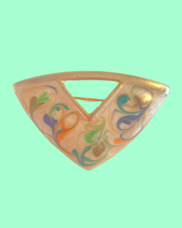 Vintage Multi-Colored Pin
