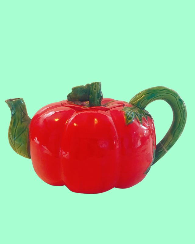 Vintage Collectable Maruhon Tomato Tea Pot
