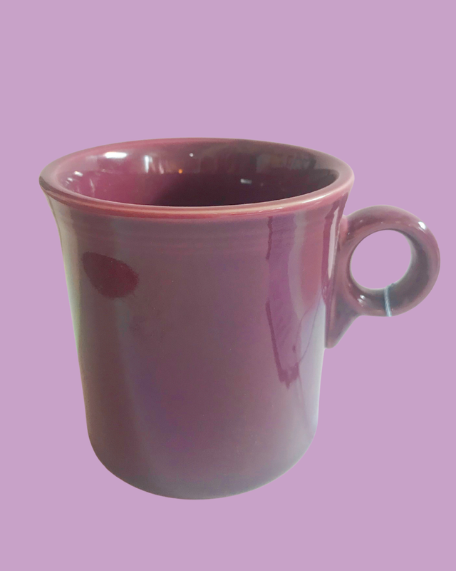 Vintage Fiesta Plum Mug