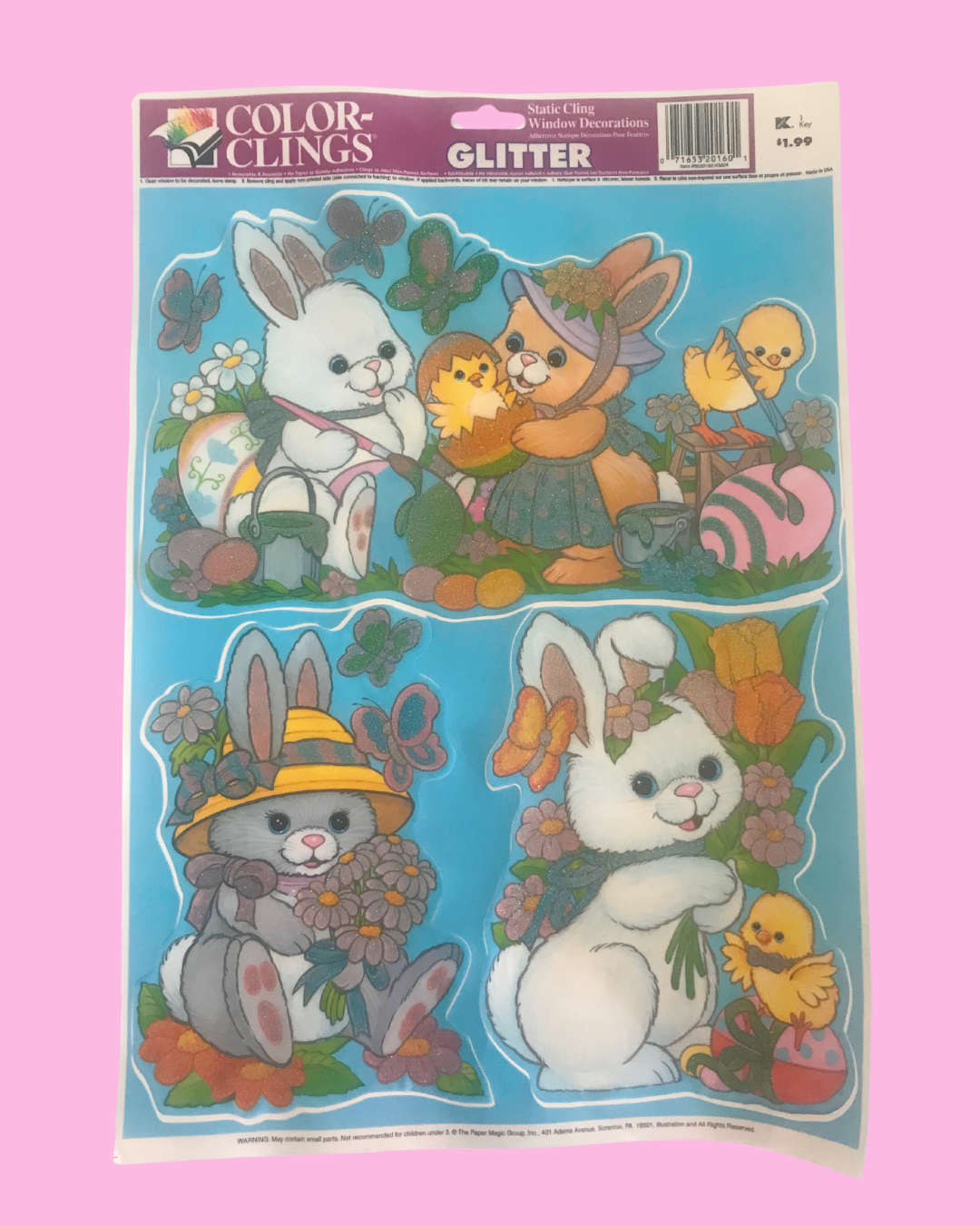 Vintage Easter Decal