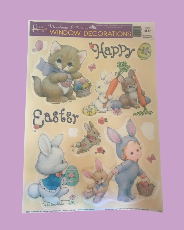 Vintage Easter Decal