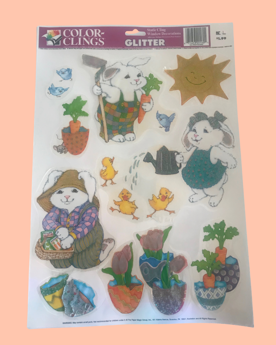 Vintage Easter Decal