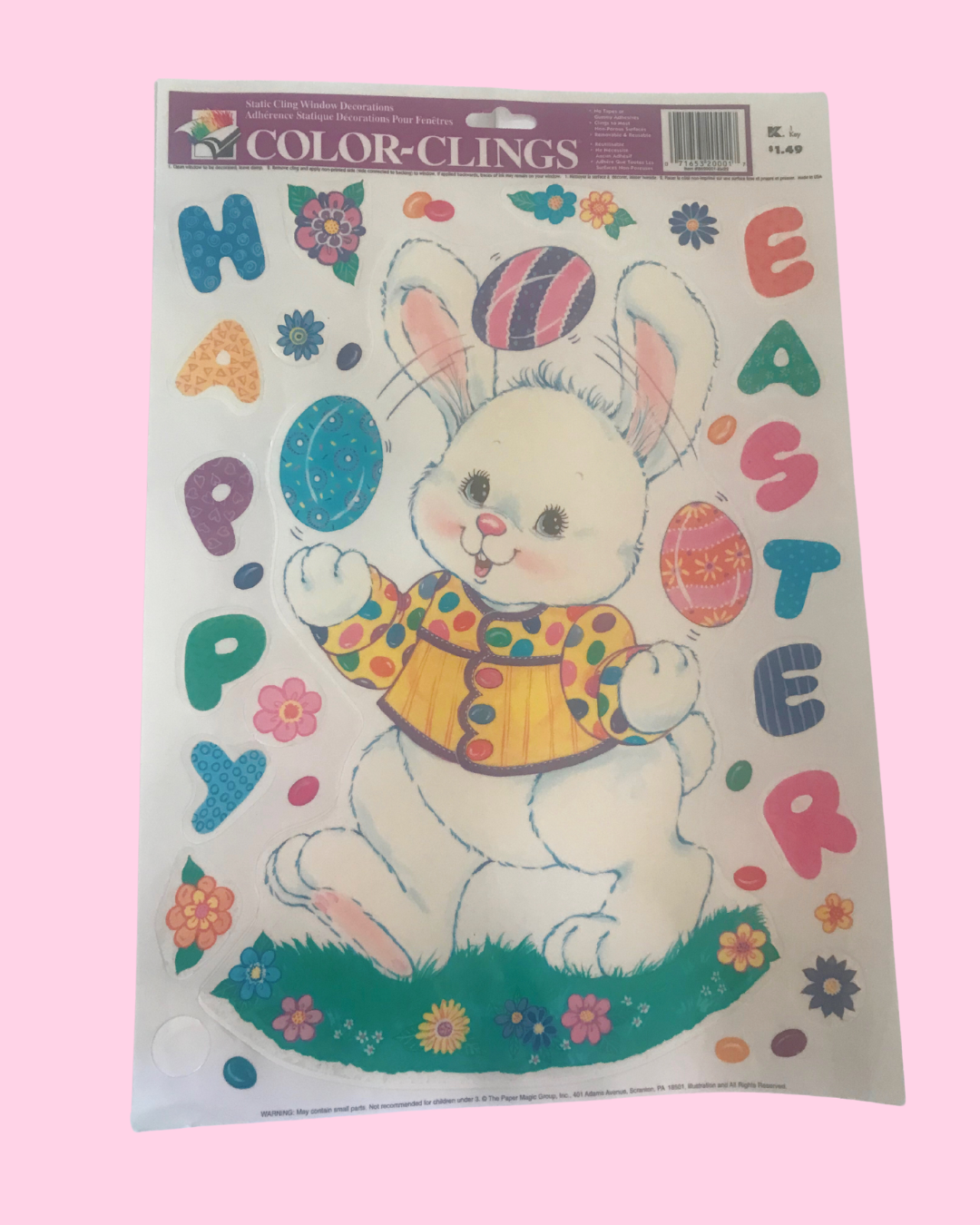 Vintage Easter Decal