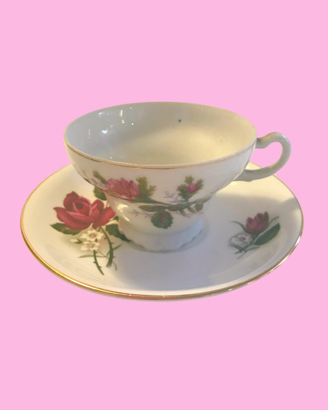 Vintage Royal London Bone China England Tea Cup &amp; Saucer