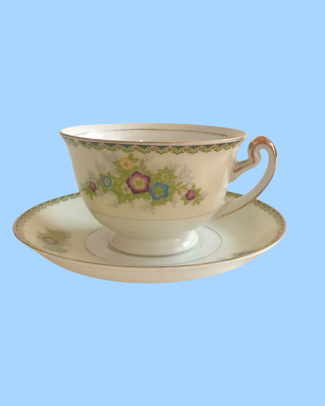 Vintage China Tea Cup &amp; Saucer made in Japan