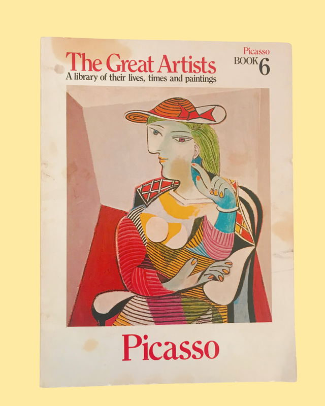 The Great Artists Paperback - Picasso Book 6 (1978)
