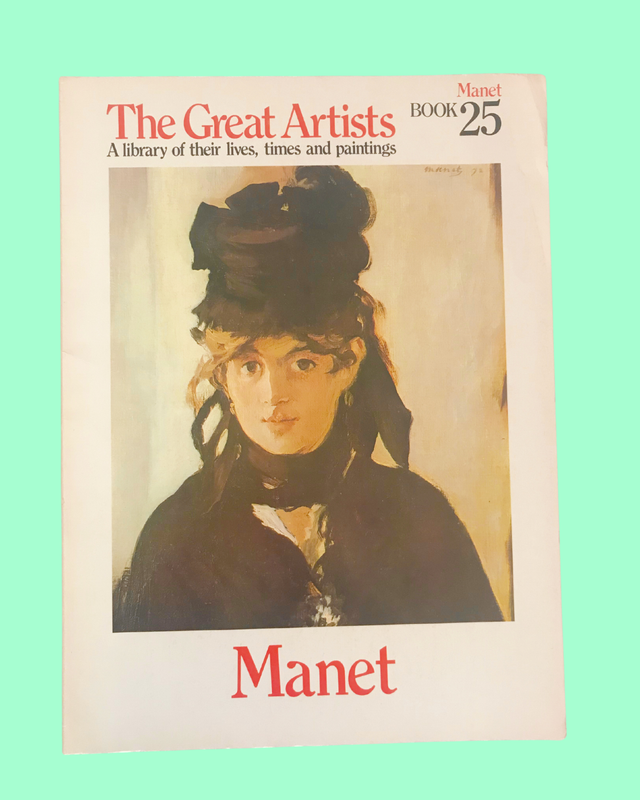 The Great Artists Paperback - Manet Book 25 (1978)