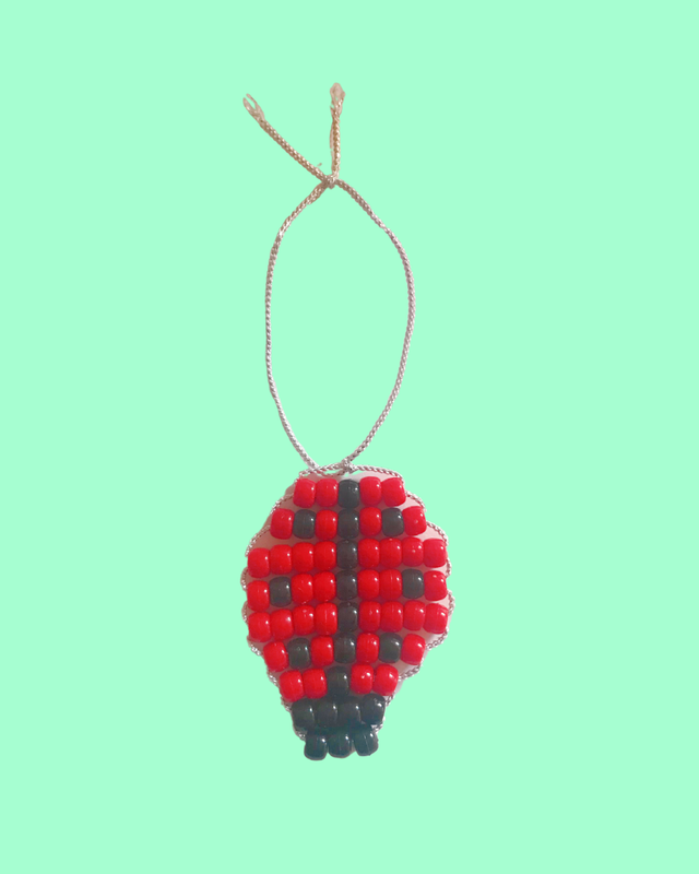 Handmade Ladybug Bead Charm
