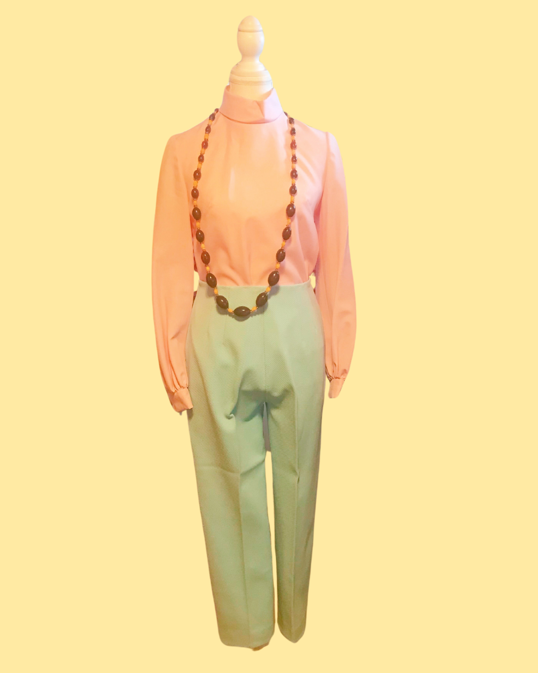 Vintage Blue Pants - Size S