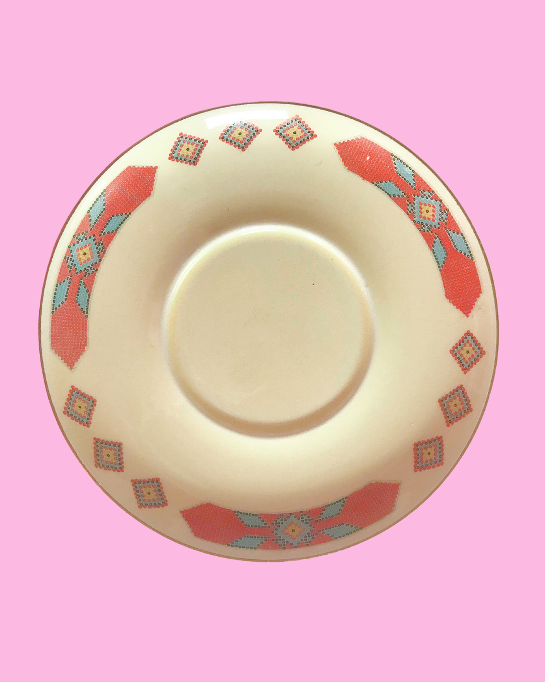 Vintage Cavitt-Shaw 120D Saucer Plate (1940&#39;s)