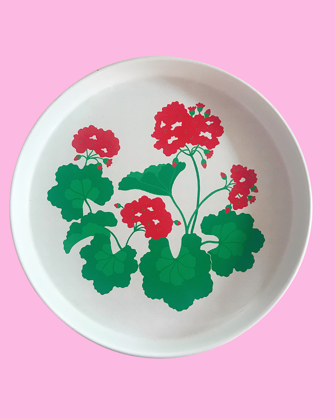 Vintage AVON Summer Fantasy Tray (1983) 12 inches