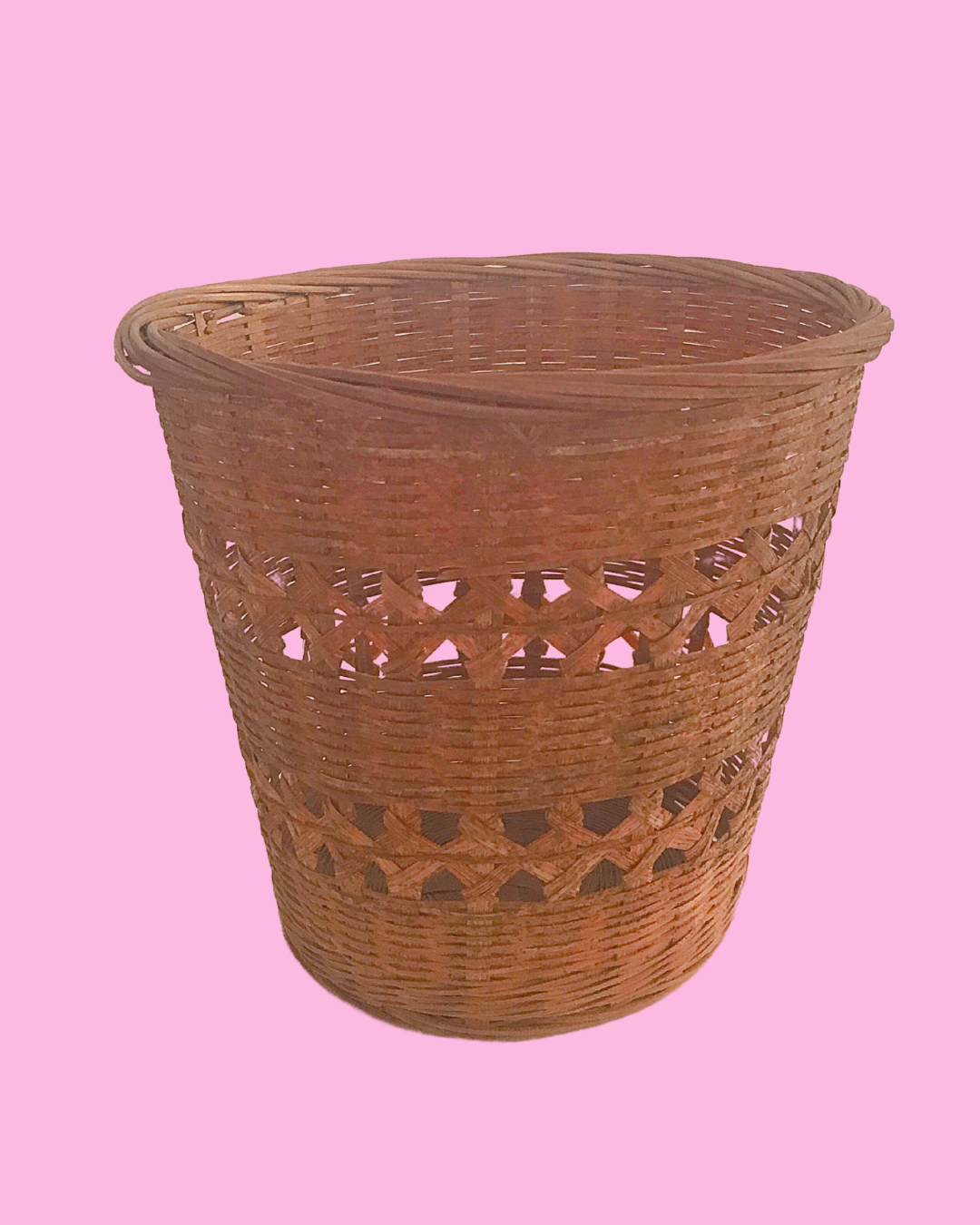 Vintage Basket 6 in x 6 in