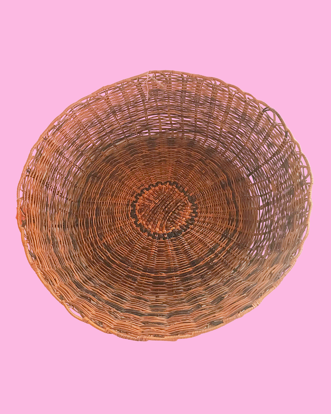 Vintage Large Basket 22 in x 5 in