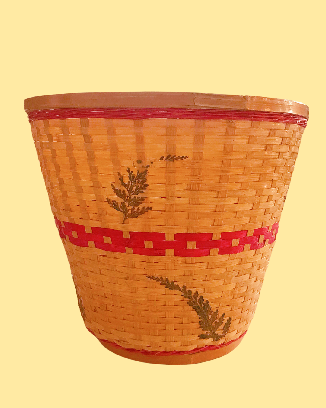 Vintage Fall Basket 10 in x 9 in
