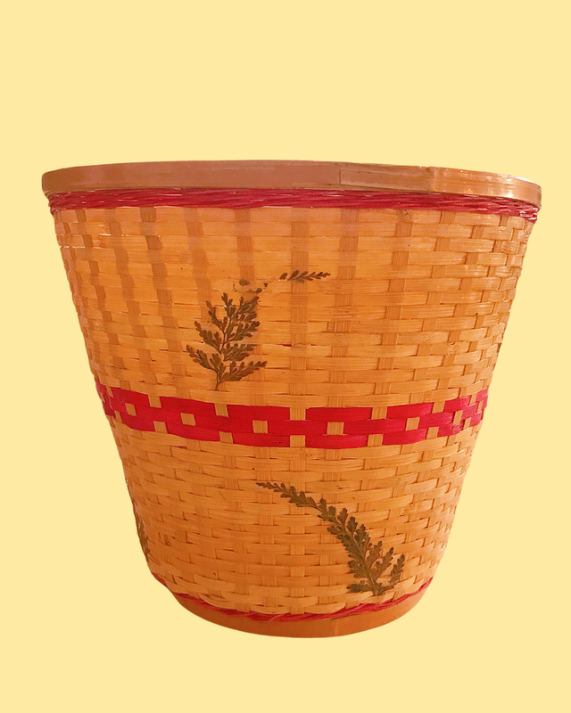 Vintage Fall Basket 10 in x 9 in