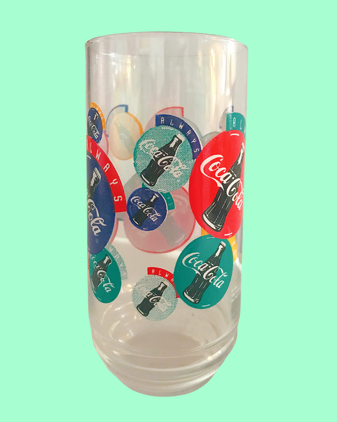 Retro &amp; Collectible Coca-Cola Always Glass (1995)
